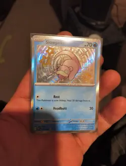 Pokemon TCG Slowpoke 116/091 Sv: Paldean Fates Holo Shiny Rare NM Paldean Fates - Image 3
