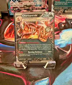 Pokemon TCG Charizard EX 196 Scarlet And Violet Promo NM #196 - Image 1