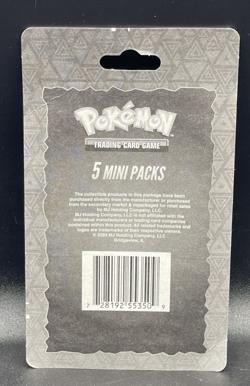 Pokemon TCG - Trick Or Trade - 5 Mini Booster Blister Packs Factory Sealed New - Image 2