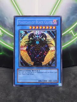 Yugioh Magician of Black Chaos PP01-EN001 Secret Rare LP - Image 1