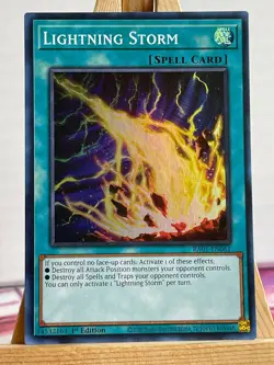 Blitzsturm RA01-EN061 Super Rare Englisch NM YUGIOH - Image 1