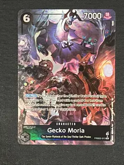 One Piece Card Game Gecko Moria Alt Art PRB02-013 R Alternate English NM/M - Image 1