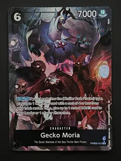 One Piece Gecko Moria Alt Art PRB02-013 R Alternate English - Image 1