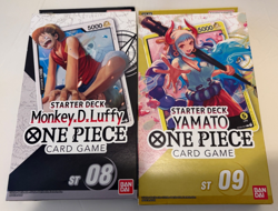 Bandai One Piece CCG Starter Deck 8 & 9 - Monkey D Luffy and Yamato - Brand New - Image 1
