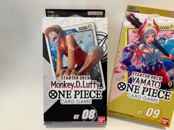 Bandai One Piece CCG Starter Deck 8 & 9 - Monkey D Luffy and Yamato - Brand New - Image 3