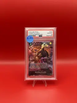 2023 One Piece OP04-090 Monkey D Luffy Kingdoms Of Intrigue Alt Art / RARE - Image 3