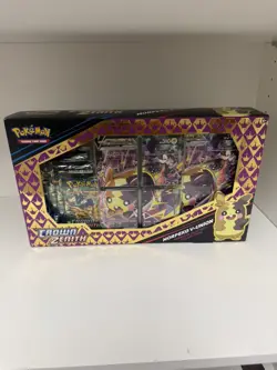 Pokemon TCG Crown Zenith Morpeko V-Union Premium Playmat Collection Sealed - Image 1