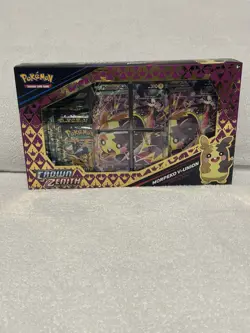 Pokemon TCG- Crown Zenith Morpeko V-Union Premium Playmat Collection (2023) NEW - Image 1