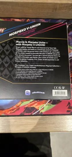 Pokemon TCG Crown Zenith Morpeko V-Union Premium Playmat Collection Sealed - Image 4