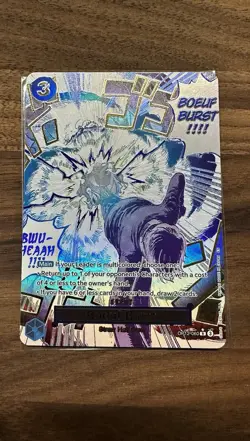 One Piece TCG Boeuf Burst (Alternate Art) OP12-060 Alt Legacy of the Master Foil - Image 1