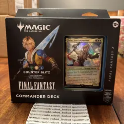 Magic: The Gathering Final Fantasy X Commander Deck - Counter Blitz SHIPS NOW - Image 1