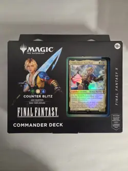 MTG Magic The Gathering Final Fantasy X Commander Deck Counter Blitz New Sealed - Image 1