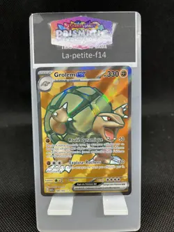 Carte Pokemon : Grolem EX 189/165 MEW Ecarlate Violet 151 FR NEUF - Image 1