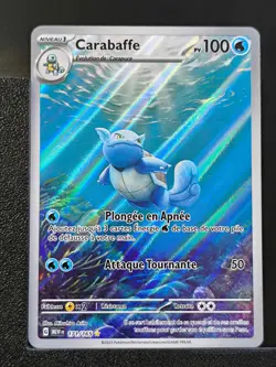 Carte Pokemon Carabaffe 171/165 EV3.5 MEW 151 FR - Image 2