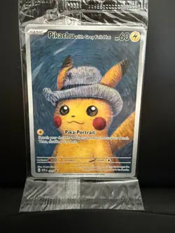 Pikachu With Grey Felt Hat - SVP 085 - Black Star Promo - Pokemon- NM/M - SEALED - Image 1
