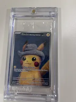 Pokemon Van Gogh Pikachu with Grey Felt Hat SVP Black Star Promo 085 SEALED - Image 1