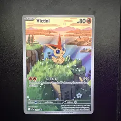 Victini 208 SV: Scarlet & Violet Black Star Promo Pokemon Card - Image 1