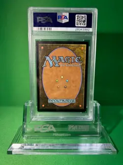 2017 MAGIC THE GATHERING AMONKHET DIVERT MASTERPIECE FOIL PSA 9 SCRATCHED CASE - Image 2