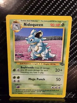 🔥Nidoqueen 23/64 - Jungle Unlimited Holo Rare 1st Edition Pokemon TCG Played🔥 - Image 5