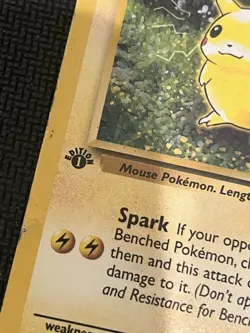 Pikachu 60/64 Jungle Set Vintage 1st edition 1999 Pokemon Card MP - Image 2