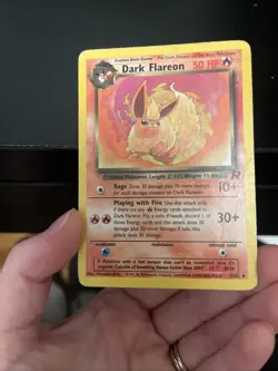 Eevee 55/82 Dark Vaporeon 45/82 Dark Jolteon 38/82 Dark Flareon 35/82 HP/DMG Lot - Image 4