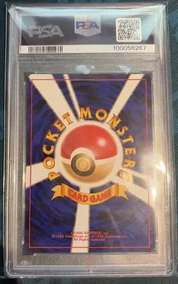 1997 Pokemon Japanese Team Rocket Dark Jolteon #135 PSA 10 - Image 2