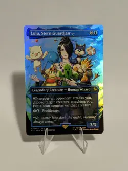 Lulu, Stern Guardian Borderless Chocobo Track Foil Commander: Final Fantasy Foil - Image 2