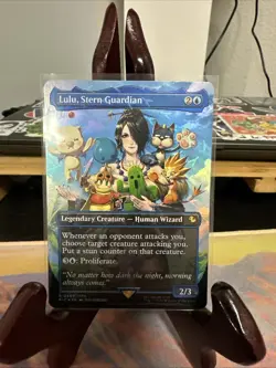 Lulu, Stern Guardian (Borderless) (Chocobo Track Foil) Commander: Final Fantasy - Image 1