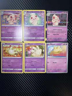 6x Alcremie Lot Pokemon Cards Collection Set TCG - Image 1