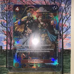 One Piece Card Game TCG Kid and Killer EB01-003 Alternate Art - Image 1