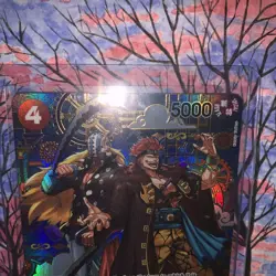 One Piece Card Game TCG Kid and Killer EB01-003 Alternate Art - Image 2