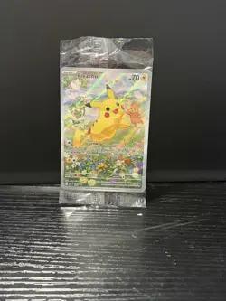 Pikachu 088 Sv: Scarlet & Violet Promo Cards Holo Full Sealed Pack (4 Cards) - Image 2