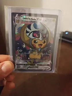 Pikachu Luanala Pokemon Card Holo GX TCG 31 - Image 1