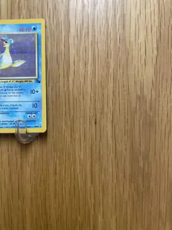 Pokemon TCG Lapras Fossil Holo Card 10/62 Series - Image 4