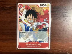 Monkey.D.Luffy (Super Pre-Release) [Participant] P-001 One Piece Tournament Card - Image 1