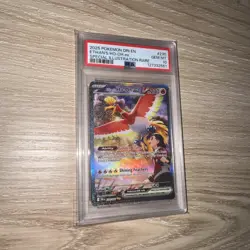PSA 10 Ethan's Ho-Oh ex 230/182 Pokemon Destined Rivals Full Art Graded Card - Image 1