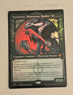 MTG Vorinclex Monstrous Raider (Showcase Foil) - Kaldheim - #320 - Image 1