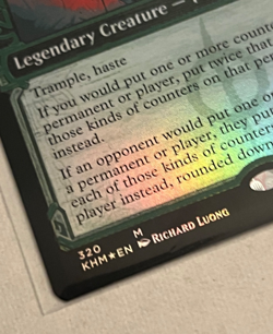 MTG Vorinclex Monstrous Raider (Showcase Foil) - Kaldheim - #320 - Image 3