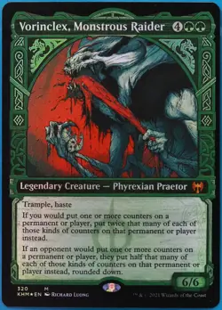 Vorinclex, Monstrous Raider (Showcase) FOIL Kaldheim PLD (509627) ABUGames - Image 1
