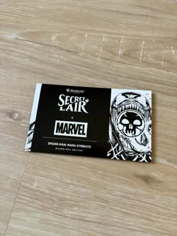 MTG Secret Lair x Marvel's Spider-Man: Mana Symbiote Raised Foil Edition Sealed - Image 1