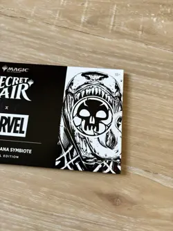 MTG Secret Lair x Marvel's Spider-Man: Mana Symbiote Raised Foil Edition Sealed - Image 2