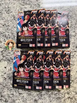 One Piece - Emperors in the New World (OP09) - Sleeved Booster Pack - Lot of 10 - Image 1