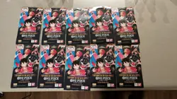 One Piece Op-09 Emperors In The New World Sleeved Booster Pack English Lot Of 10 - Image 1