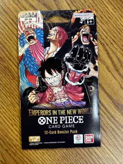 One Piece Emperors In The New World OP-09 Sleeved Booster Packs Lot Of 5 English - Image 2