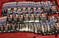 (Lot Of 50) One Piece Emperors in the New World Sleeved Booster Packs OP09 - Image 1