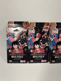 One Piece Op-09 Emperors In The New World Sleeved Booster Pack English Lot Of 26 - Image 2