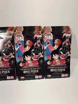 One Piece Op-09 Emperors In The New World Sleeved Booster Pack English Lot Of 26 - Image 3
