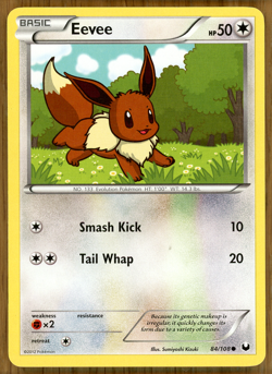 Eevee - 84/108 ~ B&W - Dark Explorers ~ Near Mint!!! - Image 1
