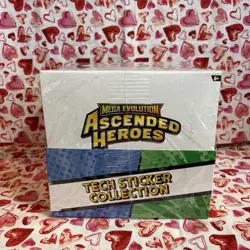 Pokemon TCG Mega Evolution Ascended Heroes / Tech Sticker Collection 36 Packs US - Image 1