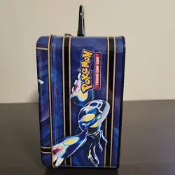 BOX ONLY Pokemon 2014 Treasure Chest Lunchbox Tin Primal Kyogre & Groudon - Image 2